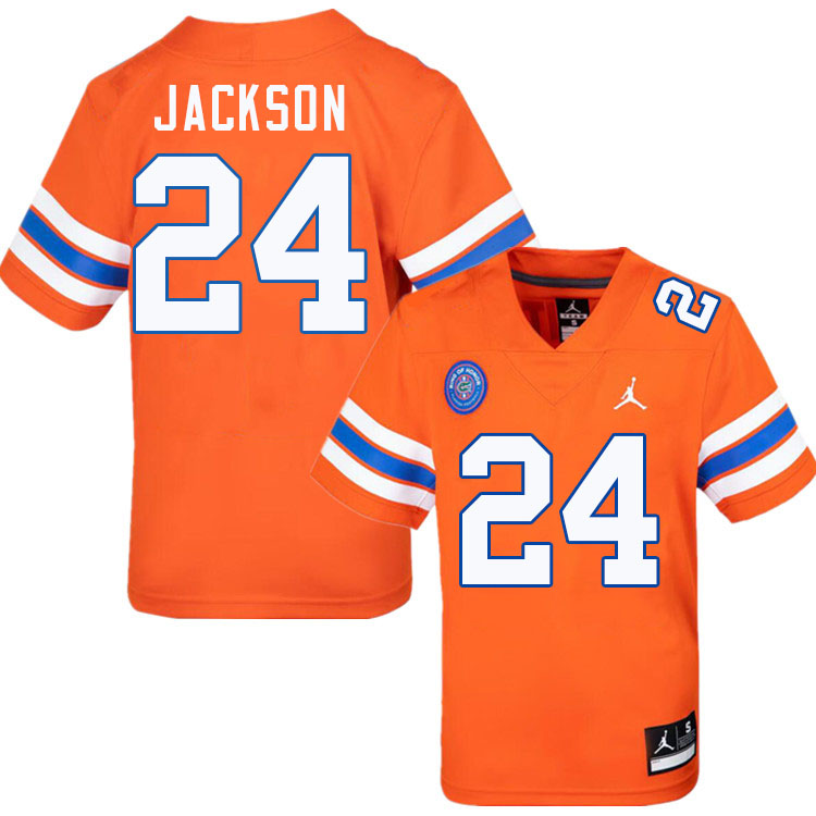 Ja'Kobi Jackson Florida Jersey,Florida Gators #24 Ja'Kobi Jackson Jersey Youth Uniforms-Throwback Orange Ja'Kobi Jackson Florida Jersey,Florida Gators #24 Ja'Kobi Jackson Jersey Youth Uniforms-Throwback Orange